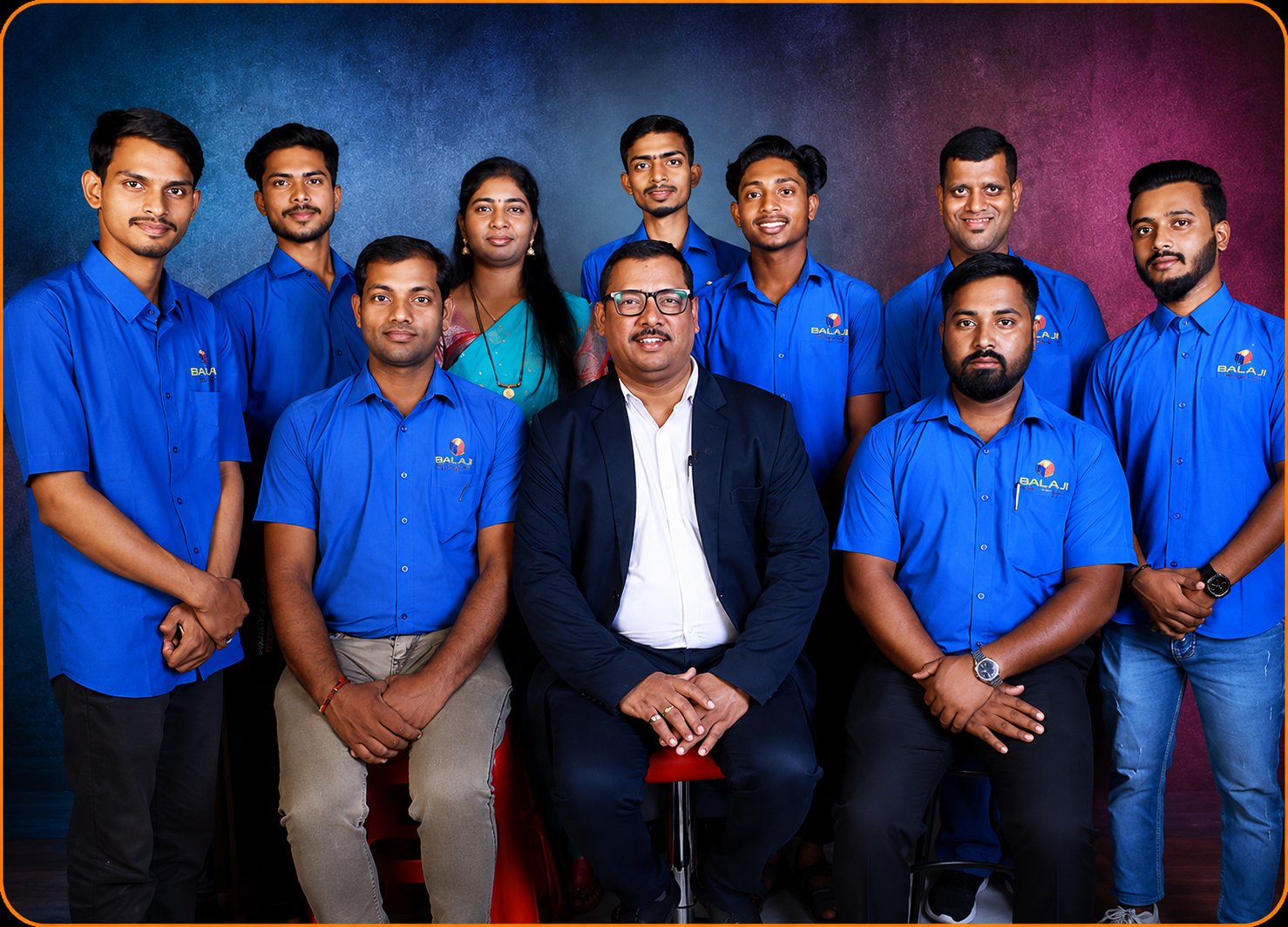 The Balaji Enterprises team of HVAC technicians and support staff